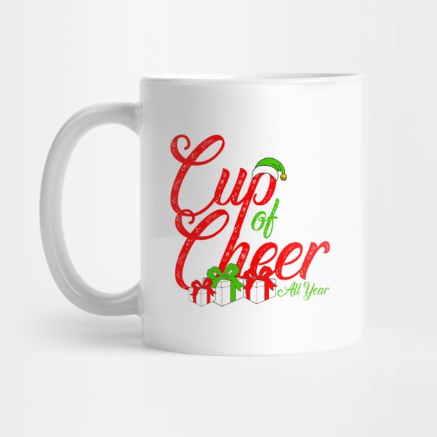 Cup of Cheer all Year by Santa Tapes Christmas Blog